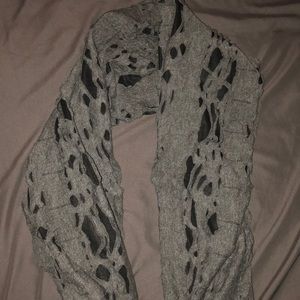 ripped scarf